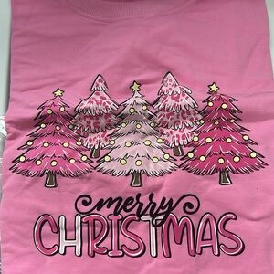 Pink Merry Christmas Sweater
